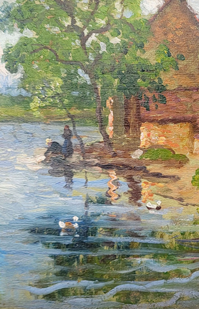 huile-sur-panneau-lavandieres-par-eugene-chigot-2