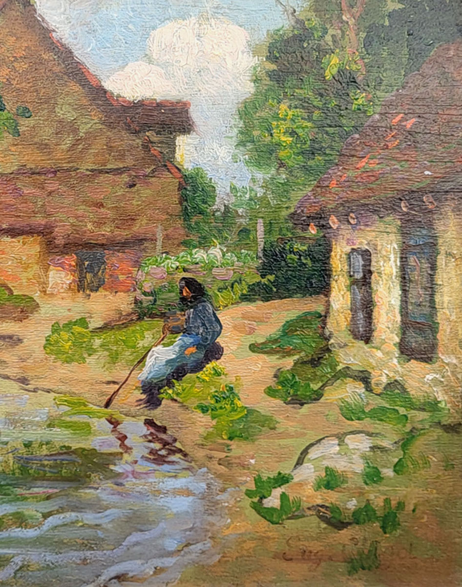 huile-sur-panneau-lavandieres-par-eugene-chigot-3