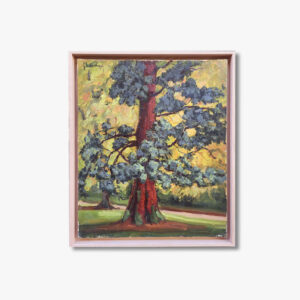 huile-sur-toile-arbre-par-gustave-hervigo