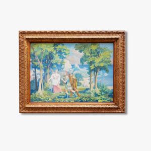 une-huile-sur-toile-retour-d-ulysse-a-ithaque-19-eme