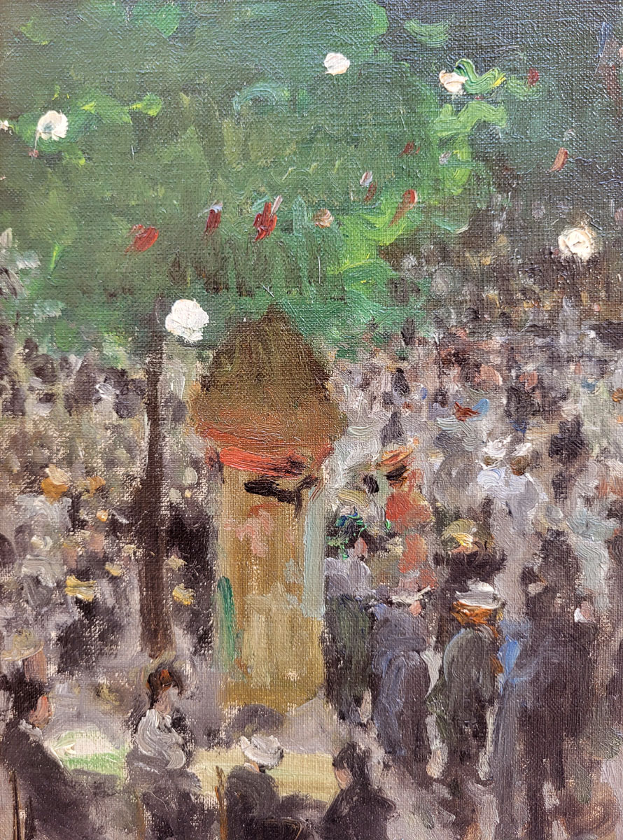 huile-sur-toile-le14-juillet-a-paris-par-ernest-quost-2