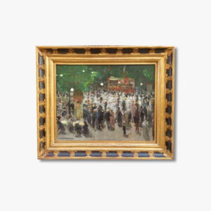 huile-sur-toile-le14-juillet-a-paris-par-ernest-quost