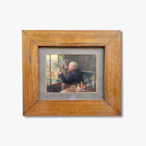 une-huile-sur-toile-portrait-de-lucien-begule-par-leonie-michaud