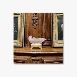 encrier-porcelaine-coquillage-19-eme