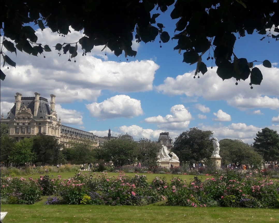 Huile sursur panneau, Les Tuileries par Albert PIERSON – Image 7