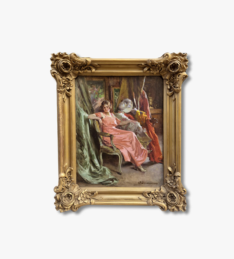 huile-sur-panneau-la-modele-dans-l-ateleir-par-alexandre-bonnardel