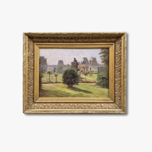 huile-sur-panneau-les-tuileries-par-albert-pierson