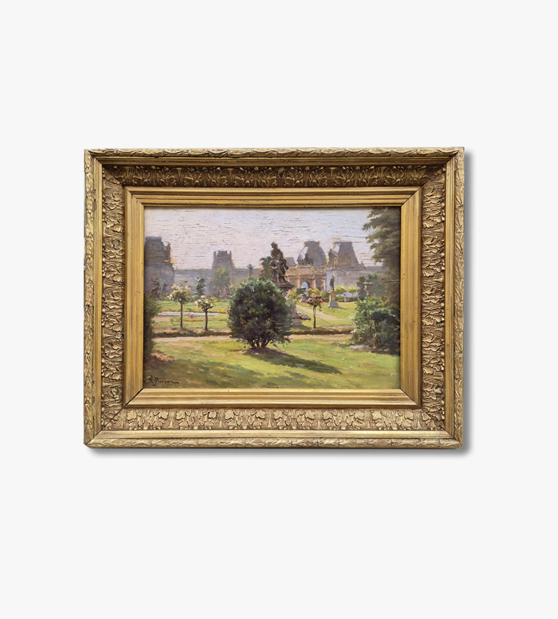 huile-sur-panneau-les-tuileries-par-albert-pierson