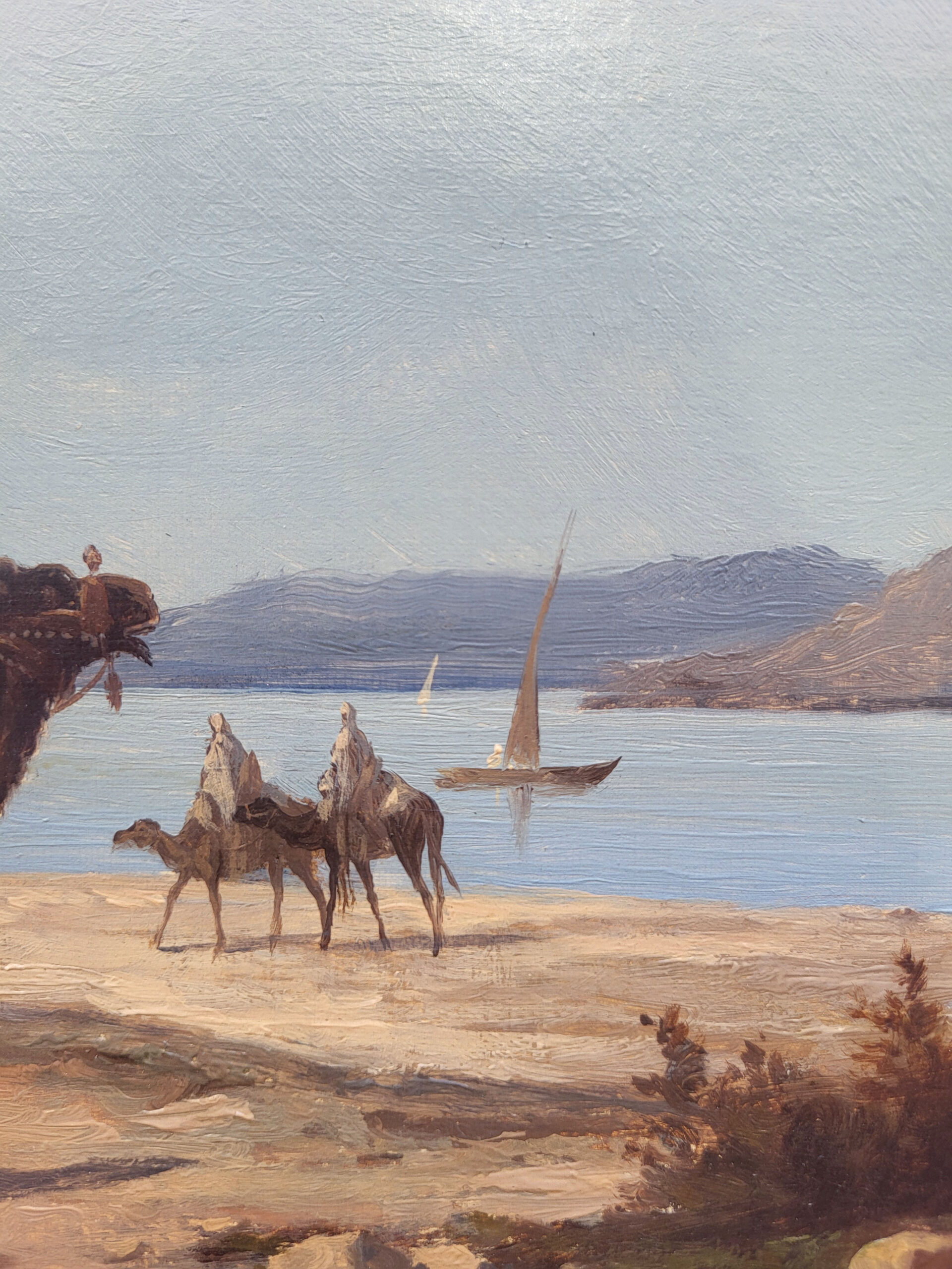 huile-sur-toile-chameliers-en-bord-de-fleuve-par-l-long-4