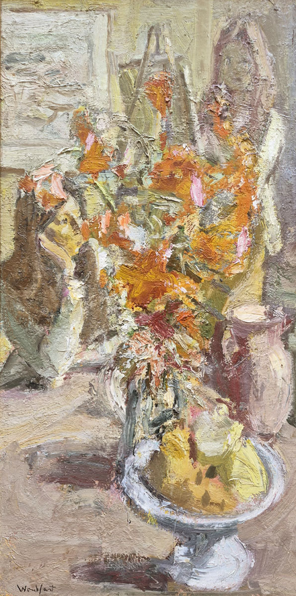 huile-sur-toile-le-peintre-et-son-modele-par-marius-woulfart-1