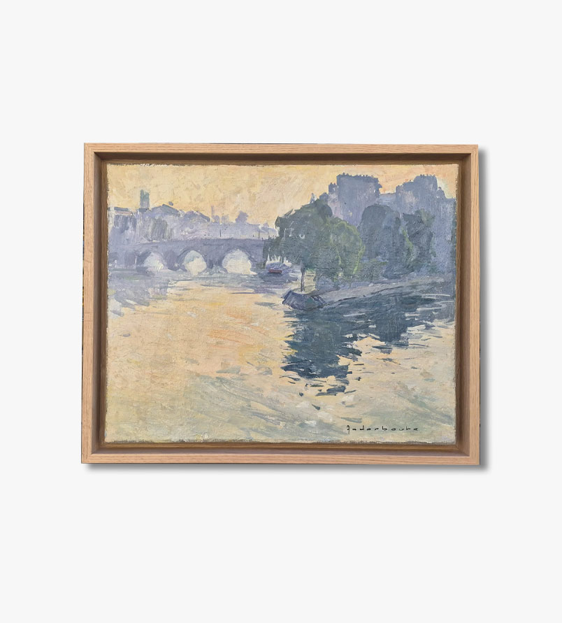 huile-sur-toile-le-pont-marie-par-paul-anderbouhr