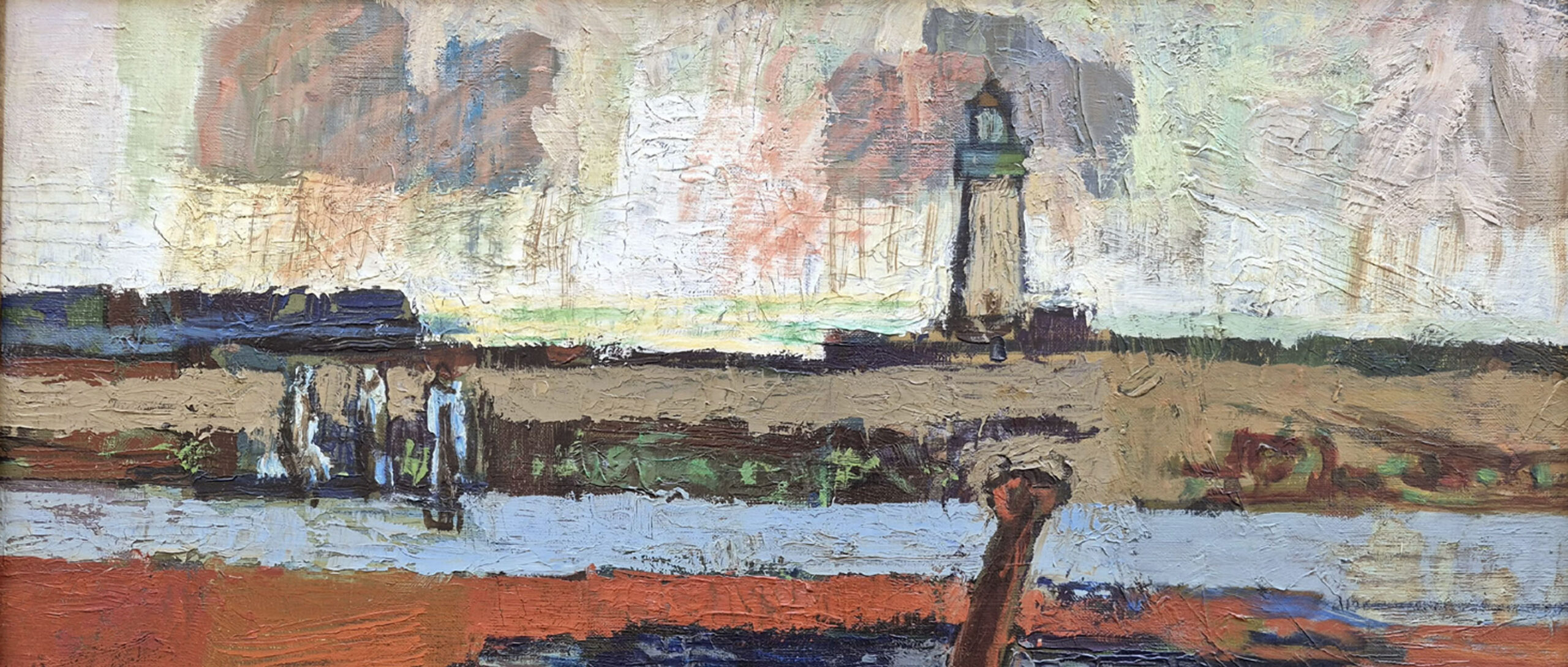 huile-sur-toile-paysage-au-phare-par-charles-tcherniawsky-2