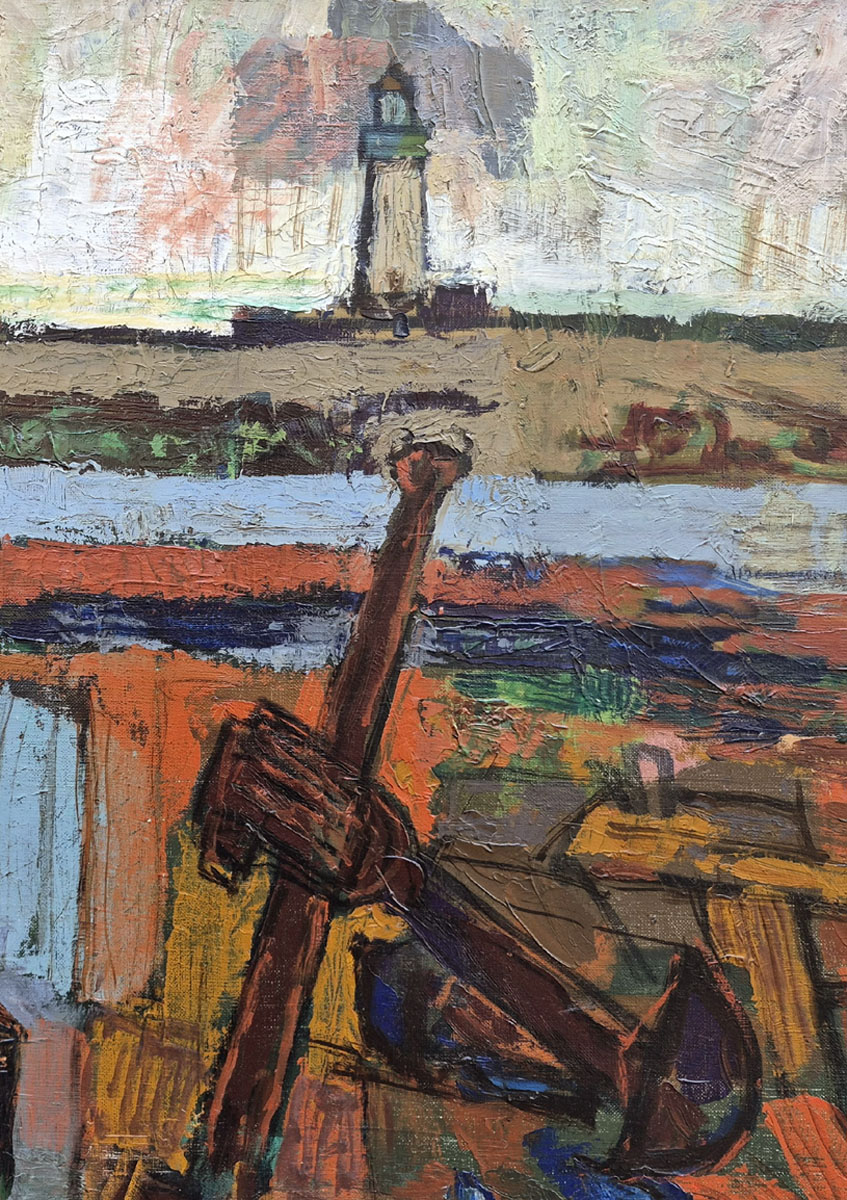 huile-sur-toile-paysage-au-phare-par-charles-tcherniawsky-4