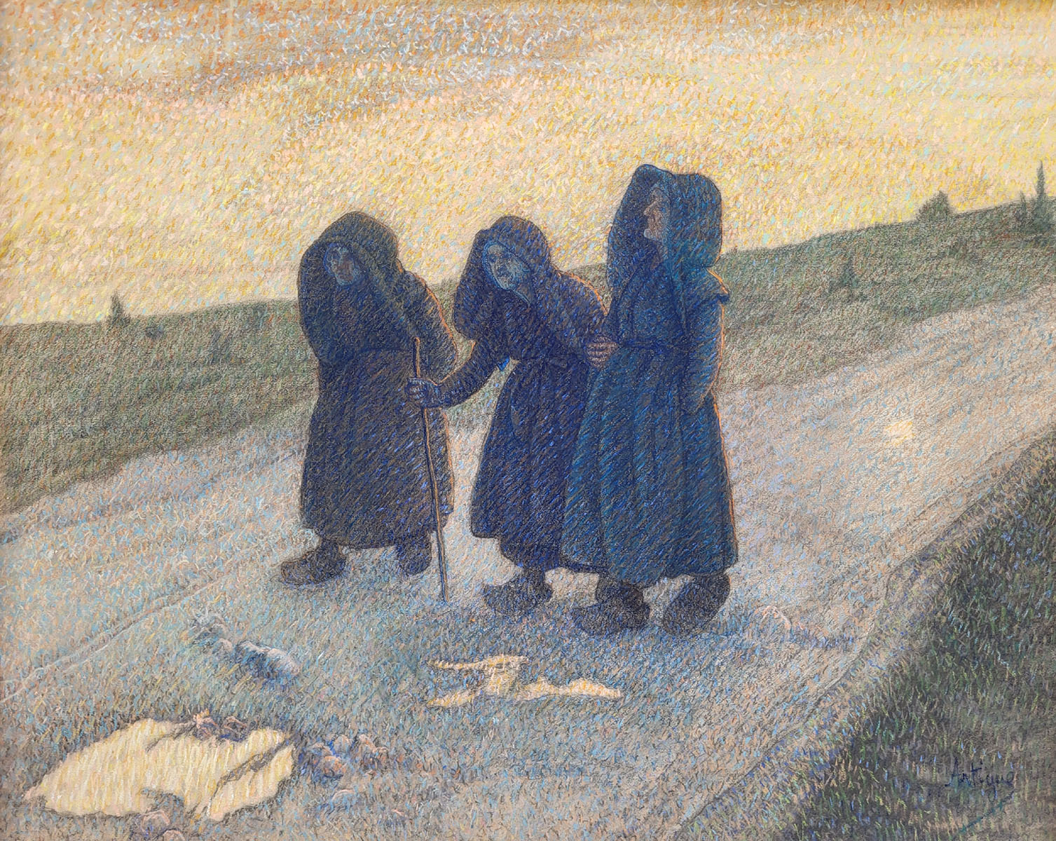 un-pastel-la-fin-de-journee-par-joseph-bernard-artigue-1