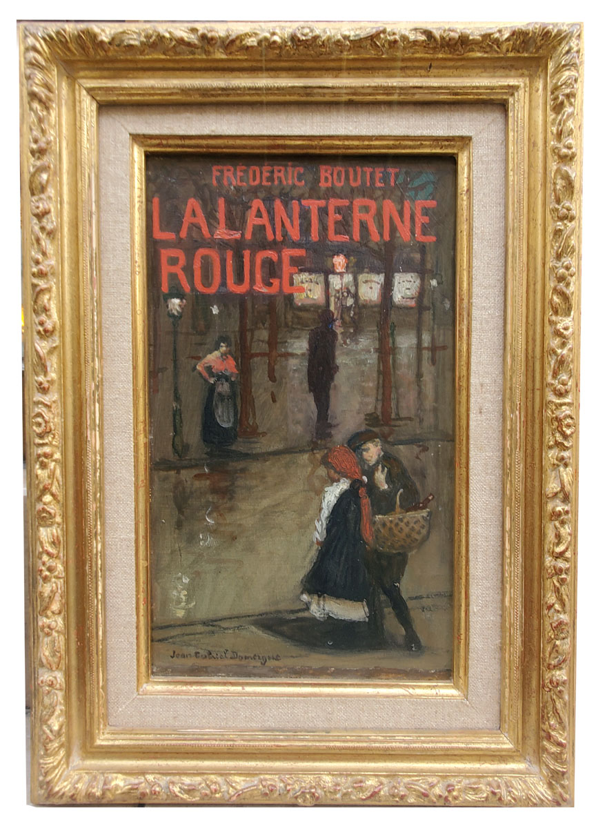 huile-sur-toile-la-lanterne-rouge-par-jean-gabriel-domergue-1