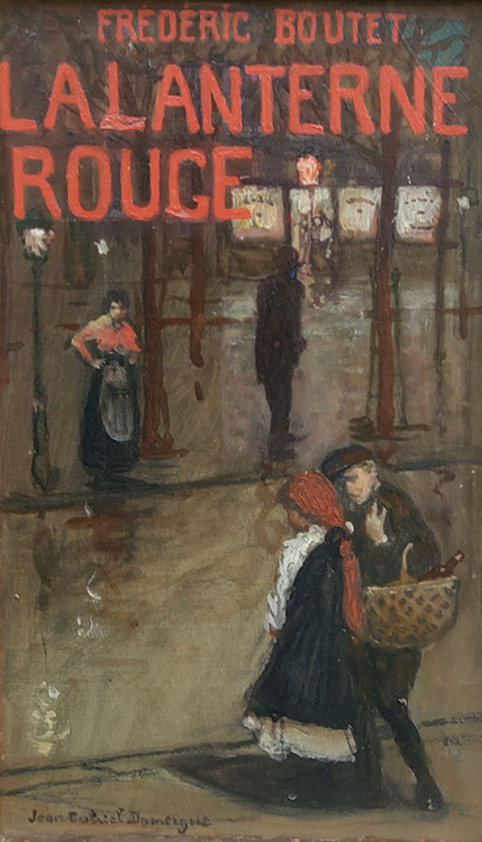 huile-sur-toile-lal-lanterne-rouge-par-jean-gabriel-domergue-2