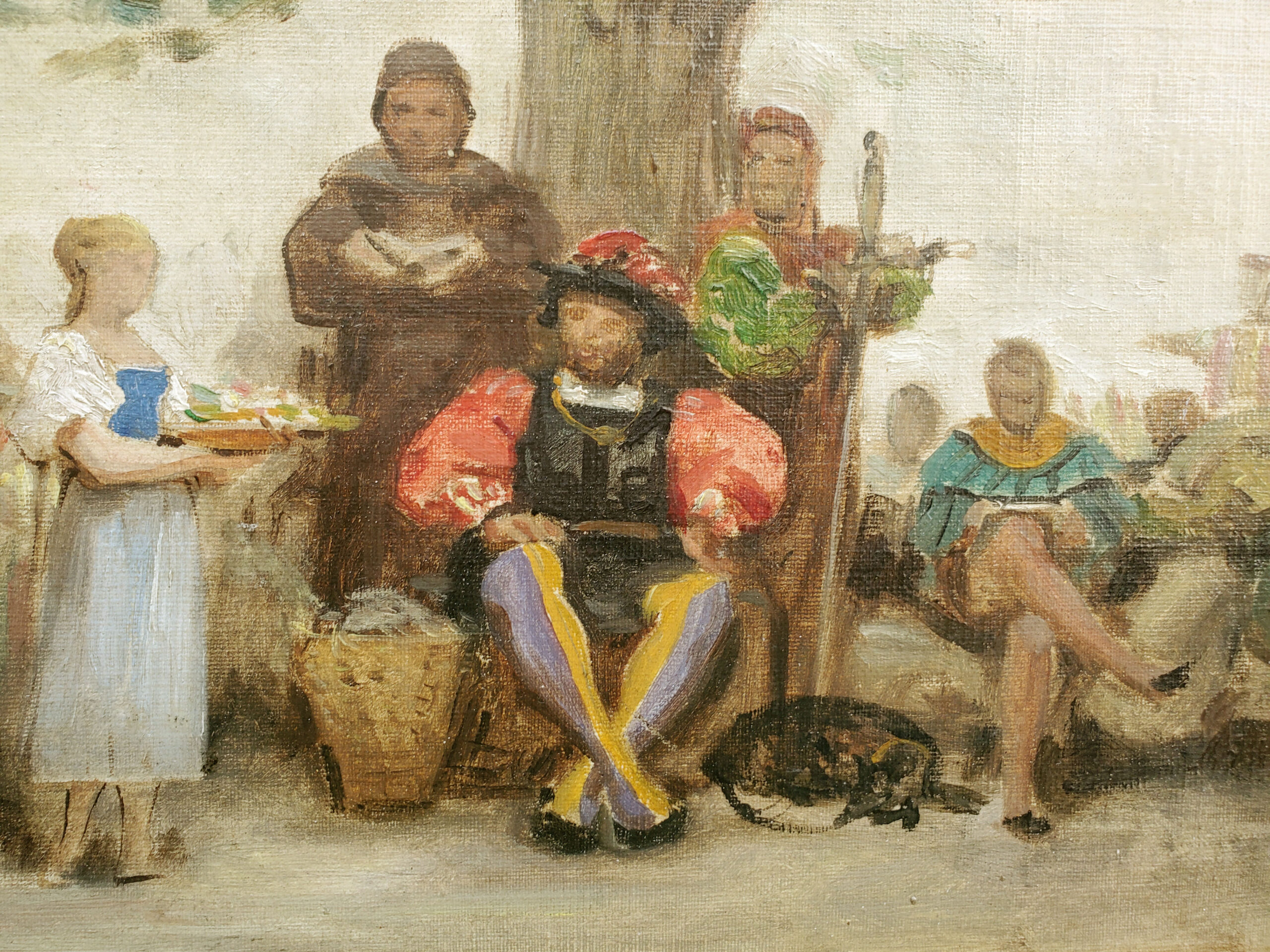 huile-sur-caton-festin-medieval-19-eme-2