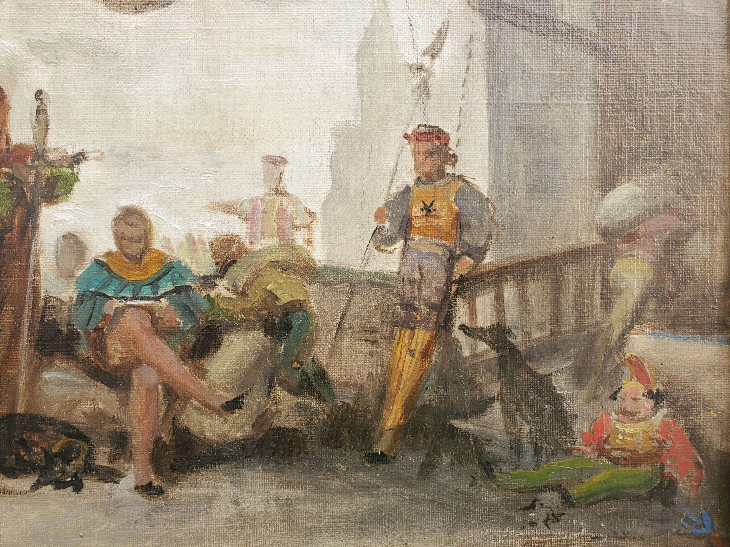 huile-sur-caton-festin-medieval-19-eme-4