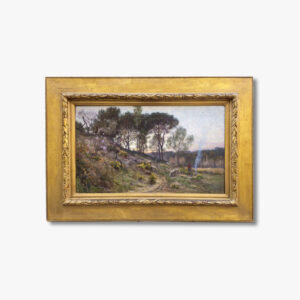 huile-sur-toile-crepuscule-par-edmond-yarz