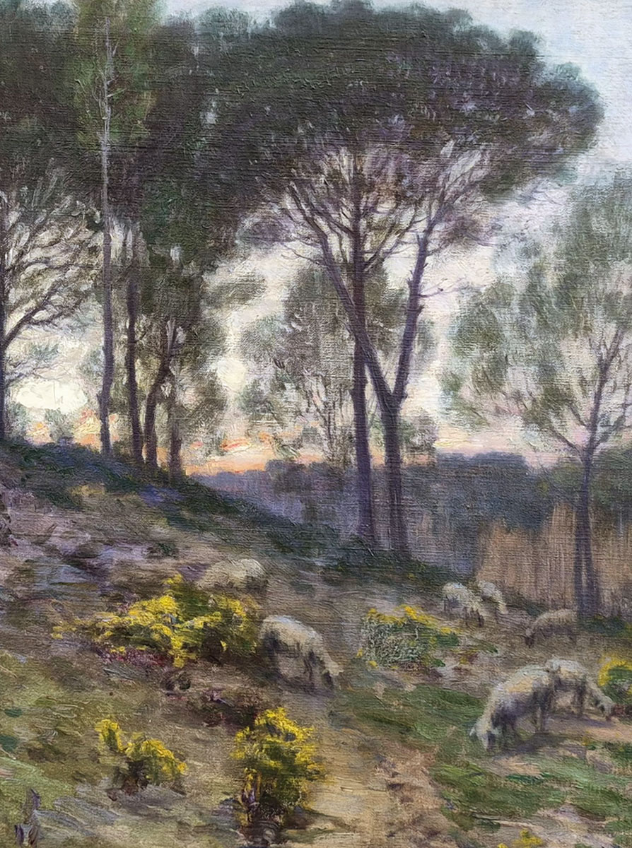huile-sur-toile-crepuscule-par-edmond-yarz-3