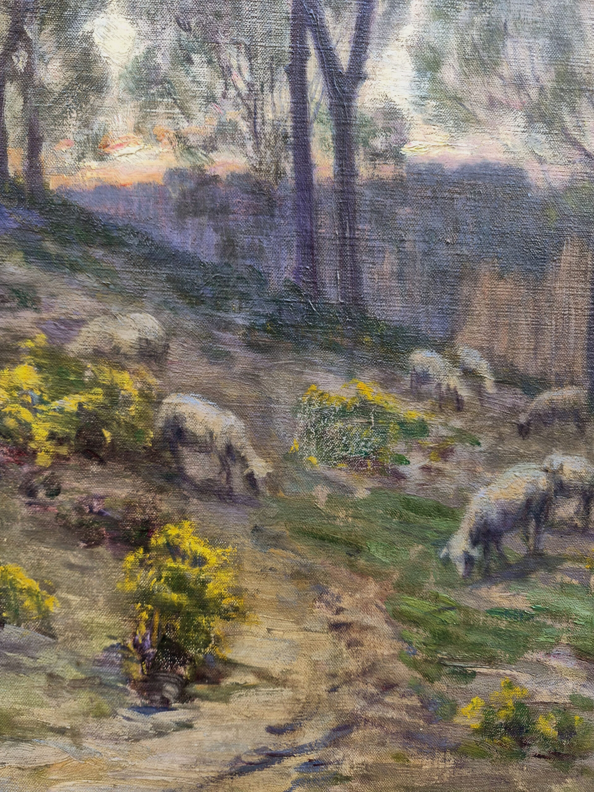 huile-sur-toile-crepuscule-par-edmond-yarz-5