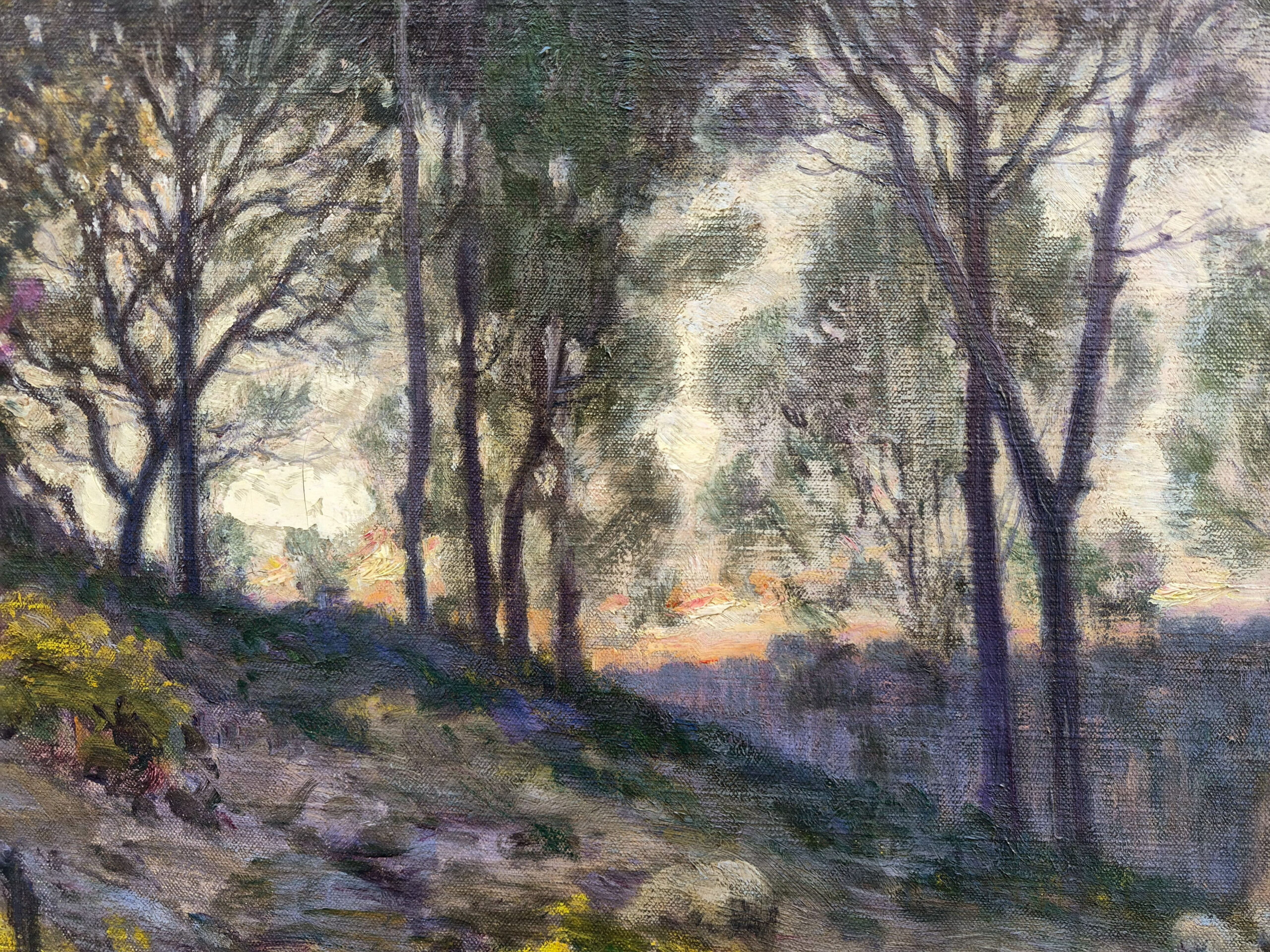 huile-sur-toile-crepuscule-par-edmond-yarz-6