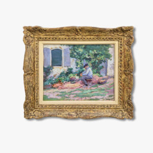 huile-sur-toile-le-jardinier-par-paul-madeline