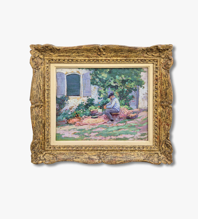huile-sur-toile-le-jardinier-par-paul-madeline